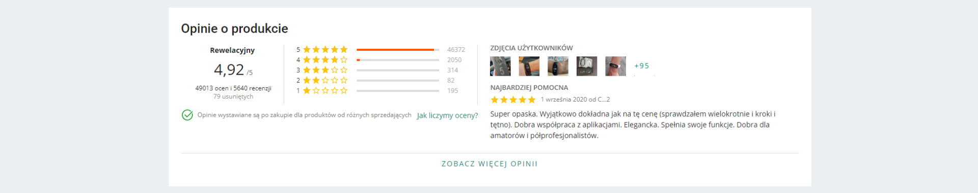 Opinia zweryfikowana na Allegro