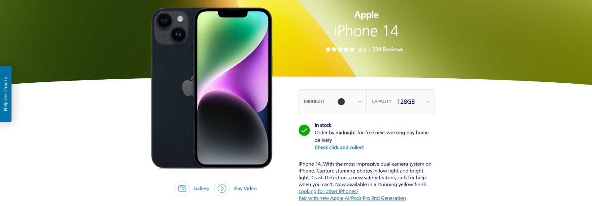 Strona produktu w sklepie internetowym